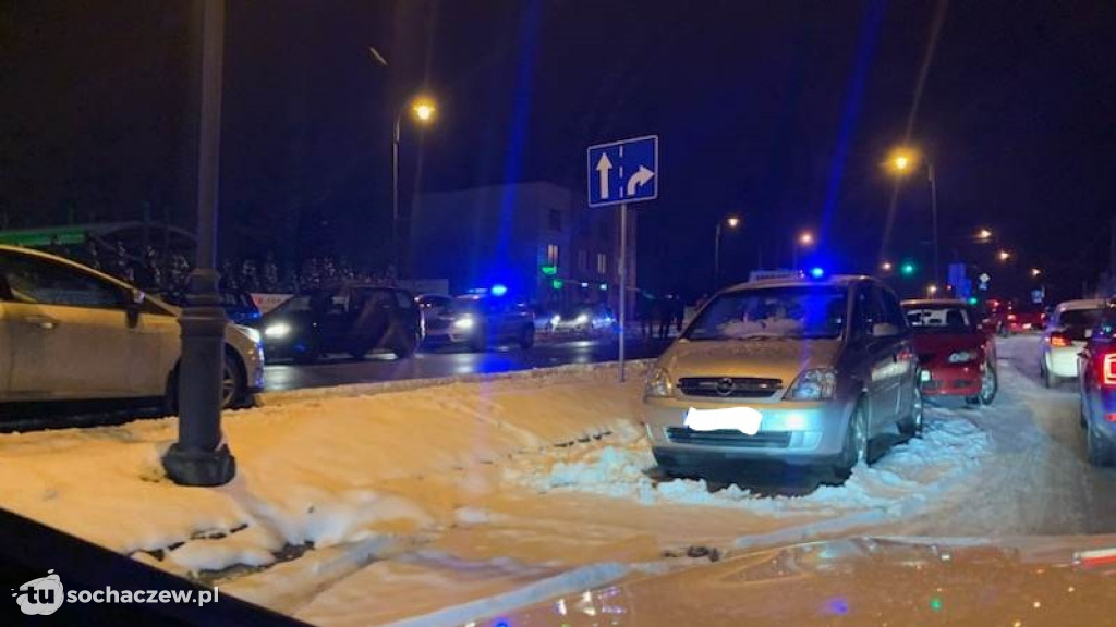 Zderzenie pięciu aut na Płockiej