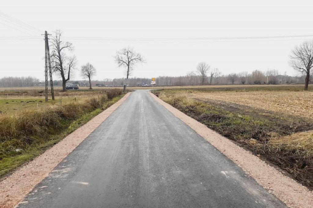 Wierzbowa w Młodzieszynie z nową nawierzchnią