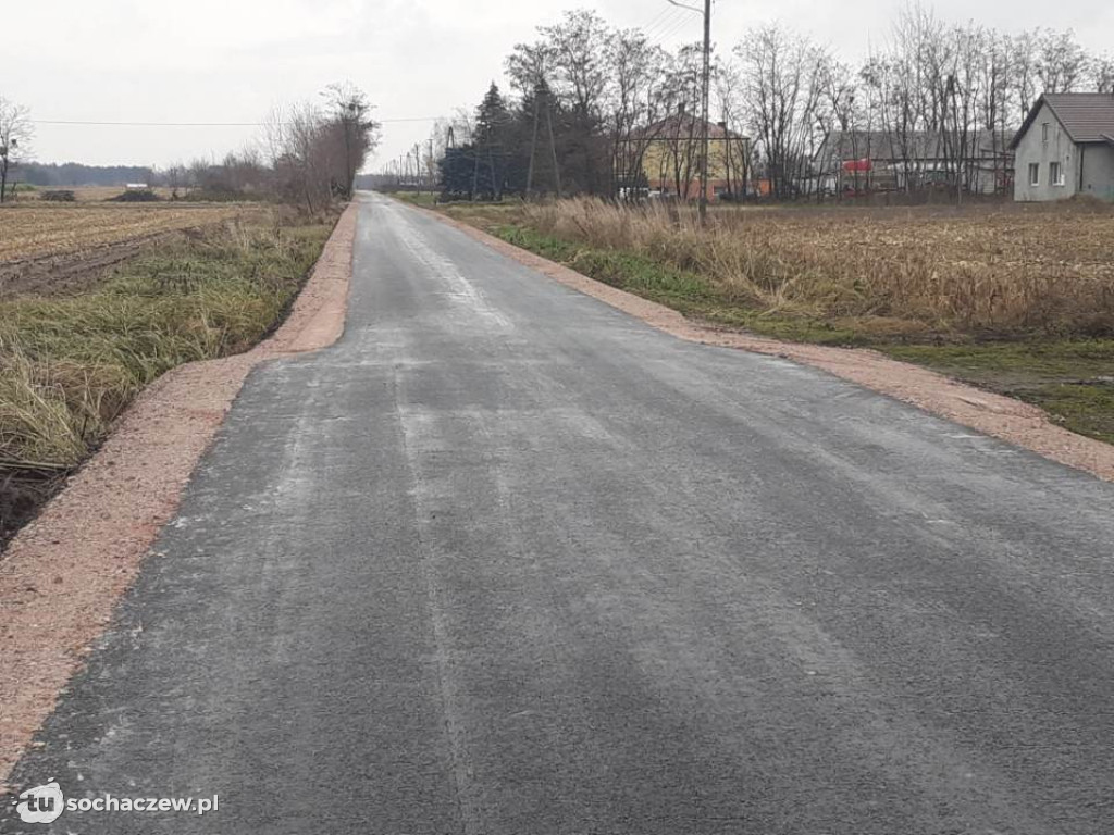 Wierzbowa w Młodzieszynie z nową nawierzchnią