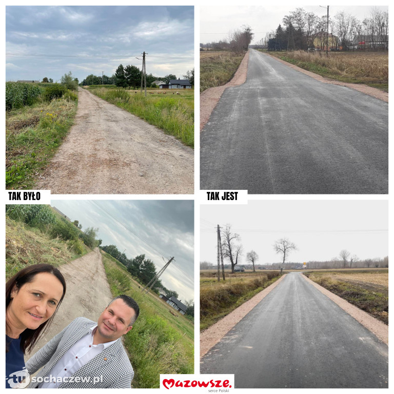 Wierzbowa w Młodzieszynie z nową nawierzchnią