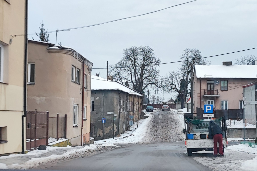 Gołoledź w Sochaczewie