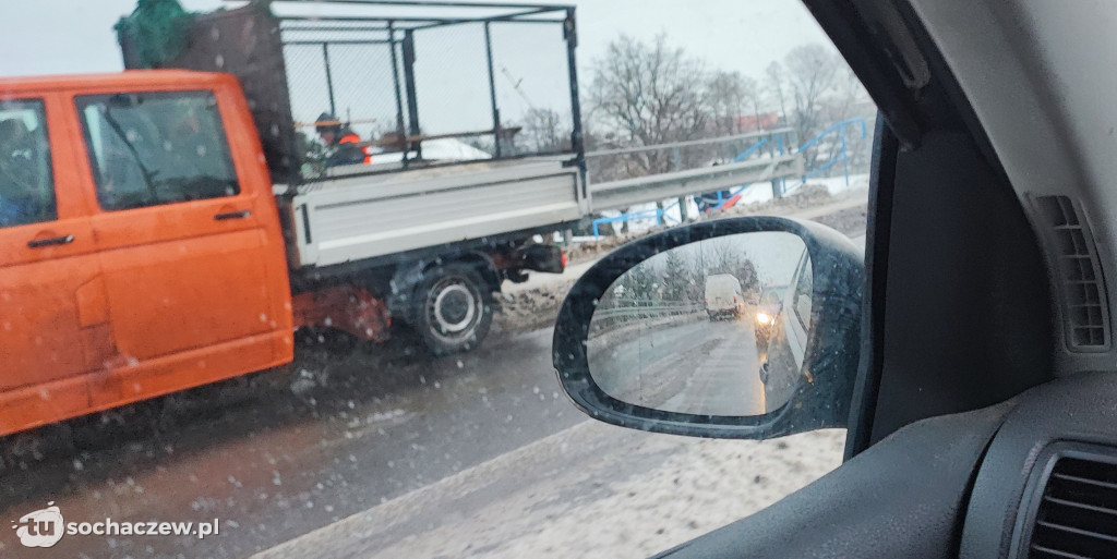 Gołoledź w Sochaczewie