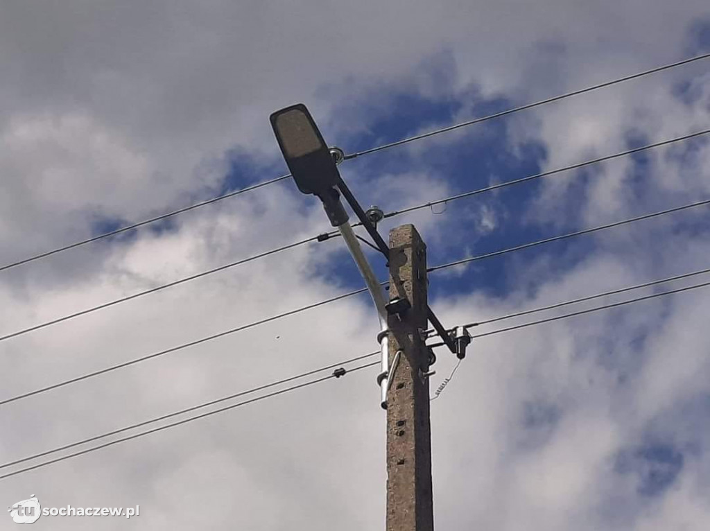 Rybno: nowe energooszczędnych oświetlenie w Wesołej