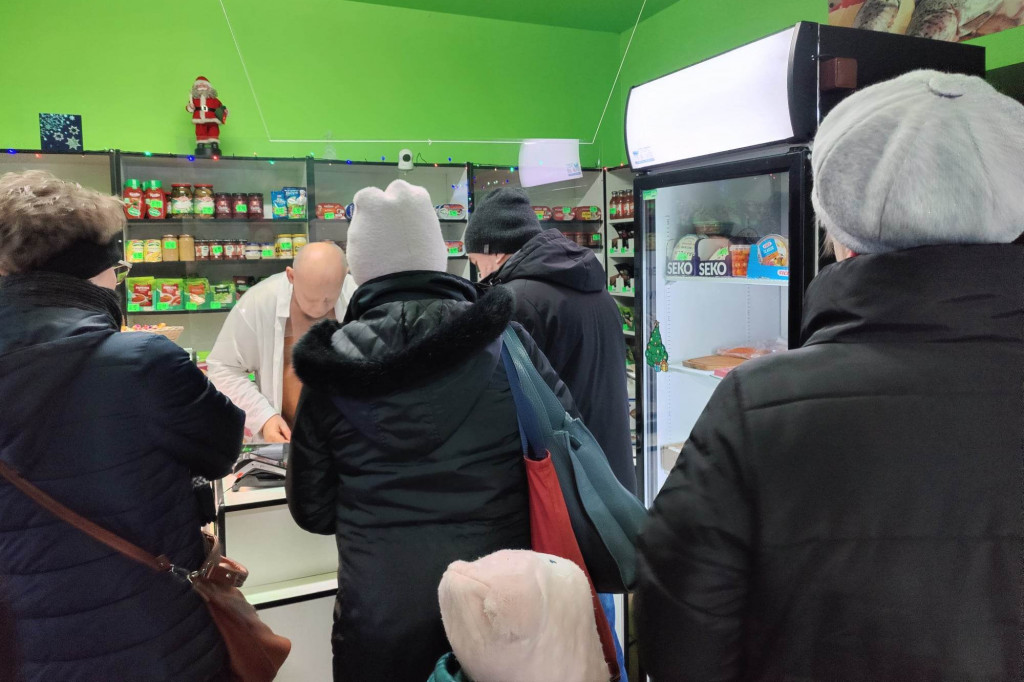 Oblężenie sklepów rybnych przed świętami