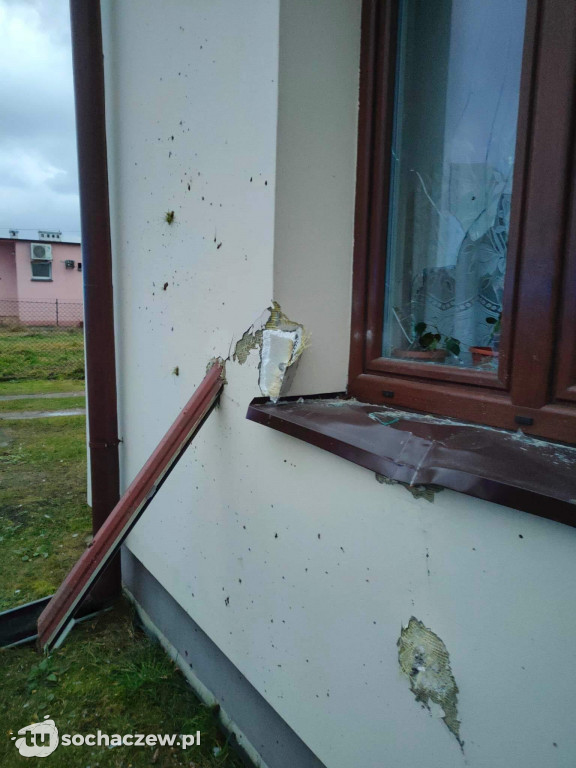 Eksplozja budynku pod Skierniewicami
