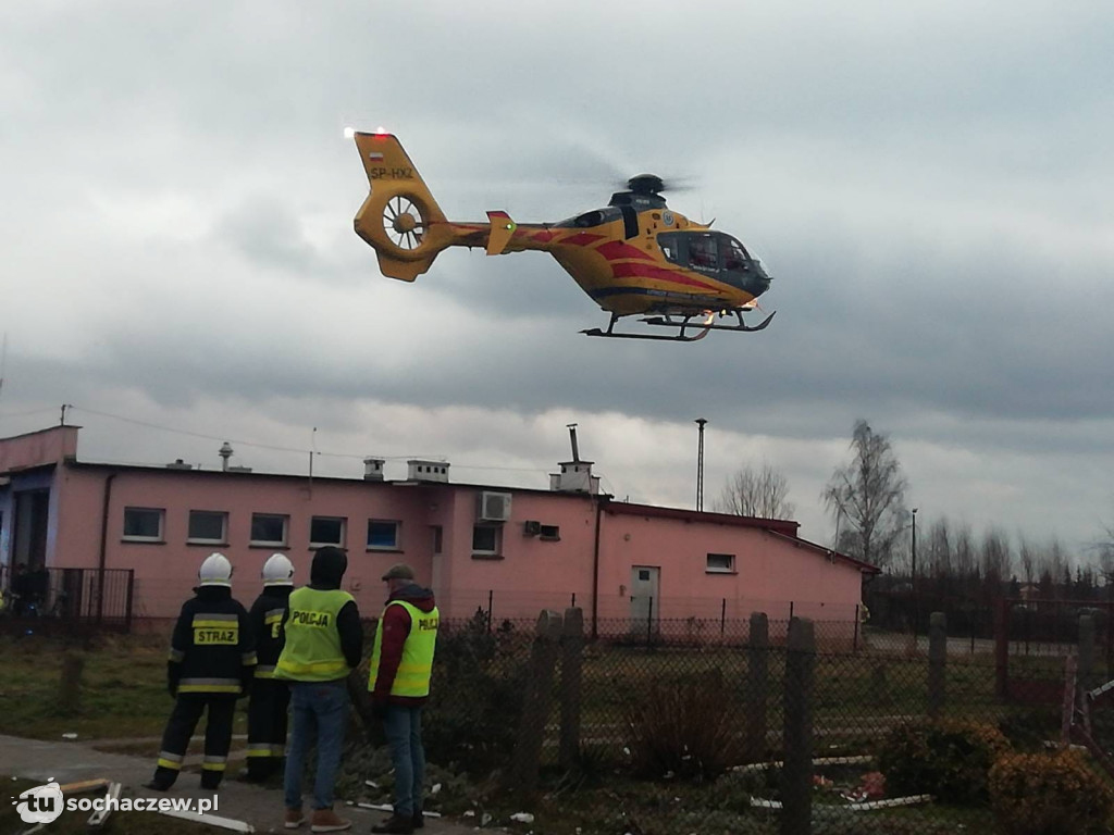 Eksplozja budynku pod Skierniewicami