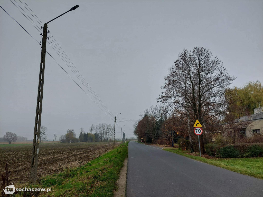 Rybno: nowe energooszczędnych oświetlenie w Wesołej