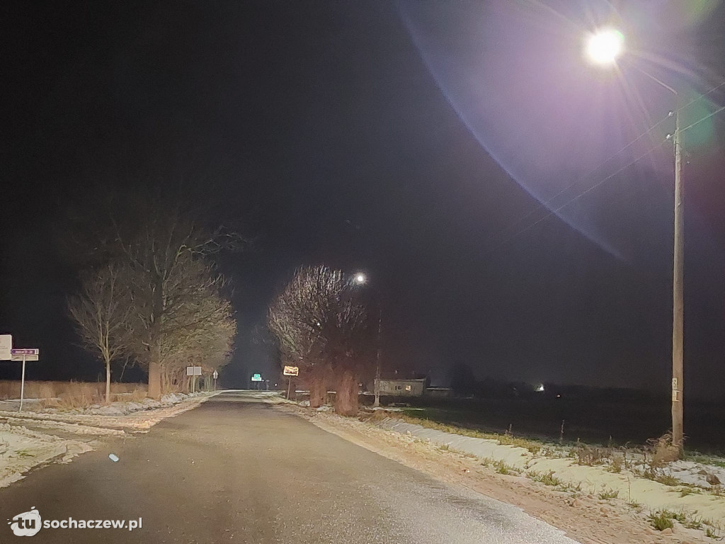 Rybno: nowe energooszczędnych oświetlenie w Wesołej