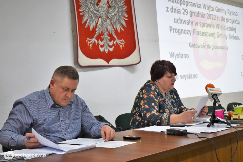 Sesja budżetowa gminy Rybno
