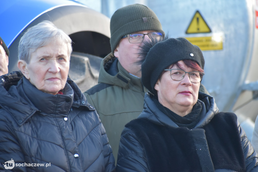 Uroczysty odbiór ciągnika