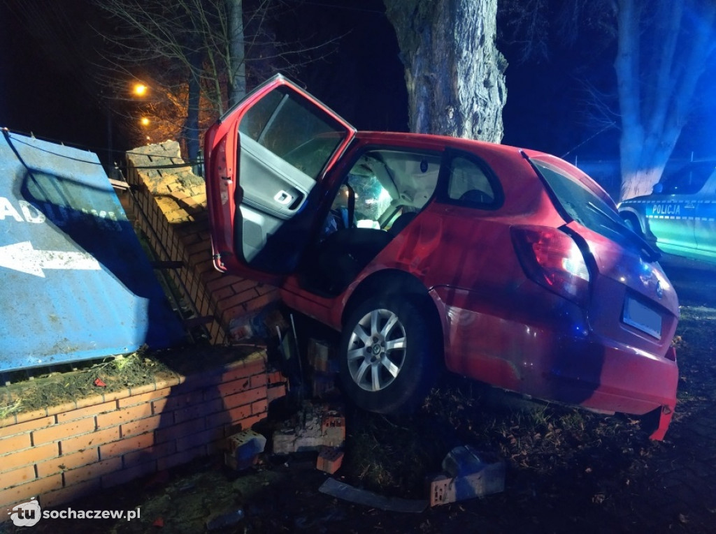 Wypadek drogowy w Feliksowie