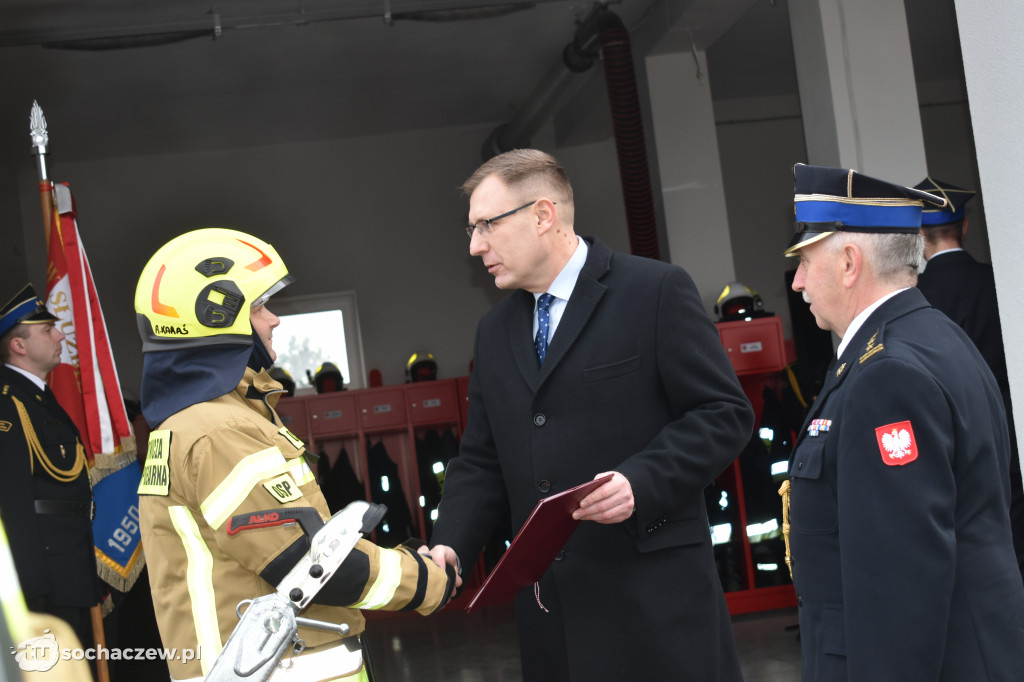 Przekazanie łodzi w Młodzieszynie