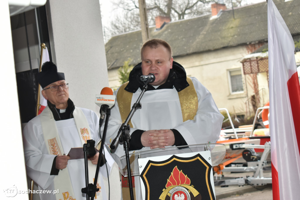 Przekazanie łodzi w Młodzieszynie