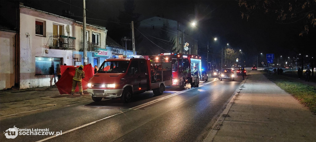 Śmiertelny wypadek w Błoniu