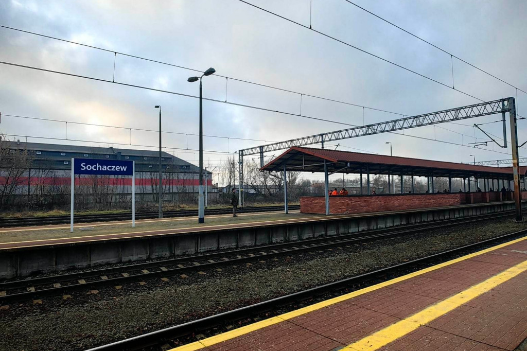 Dworzec kolejowy w Sochaczewie
