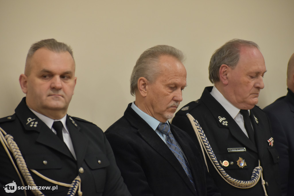 Pożegnanie komendanta PSP Sochaczew st. bryg. Piotra Piątkowskiego