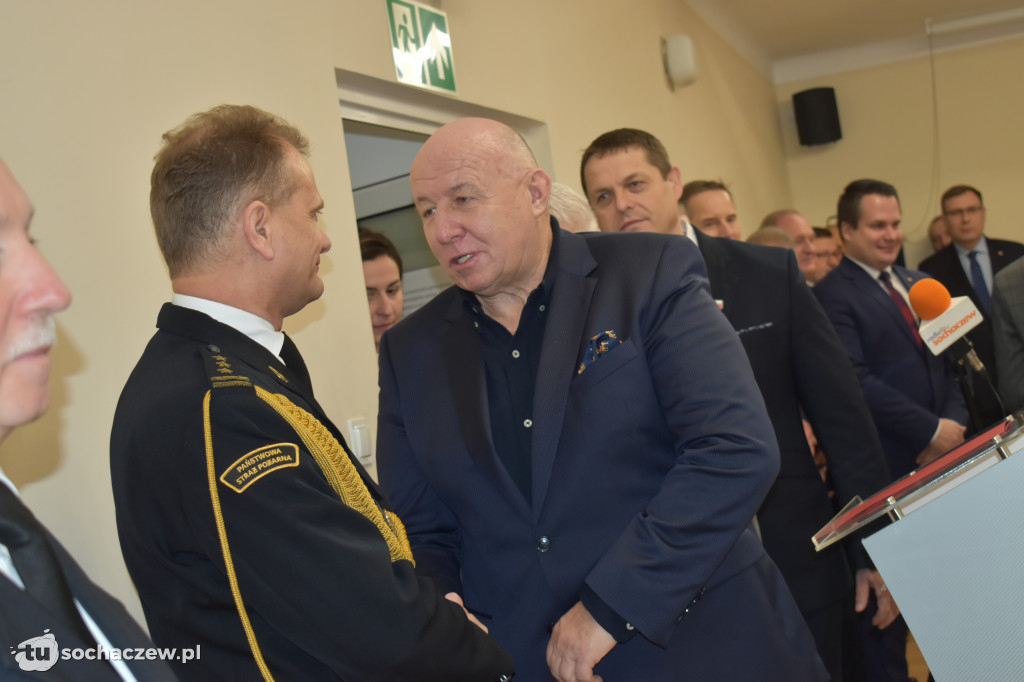 Pożegnanie komendanta PSP Sochaczew st. bryg. Piotra Piątkowskiego