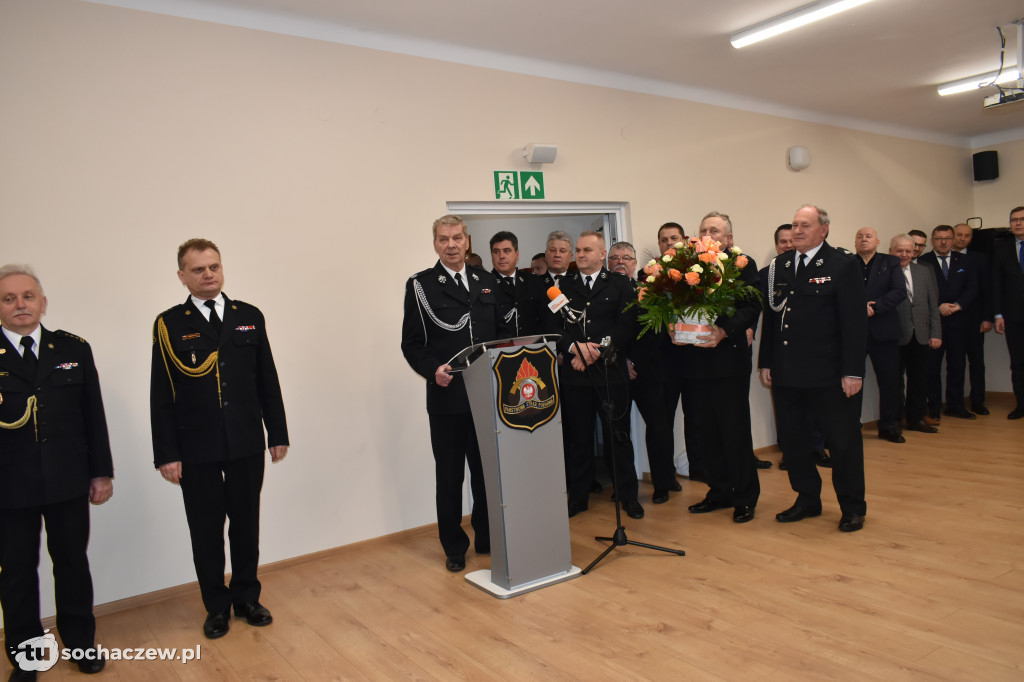 Pożegnanie komendanta PSP Sochaczew st. bryg. Piotra Piątkowskiego