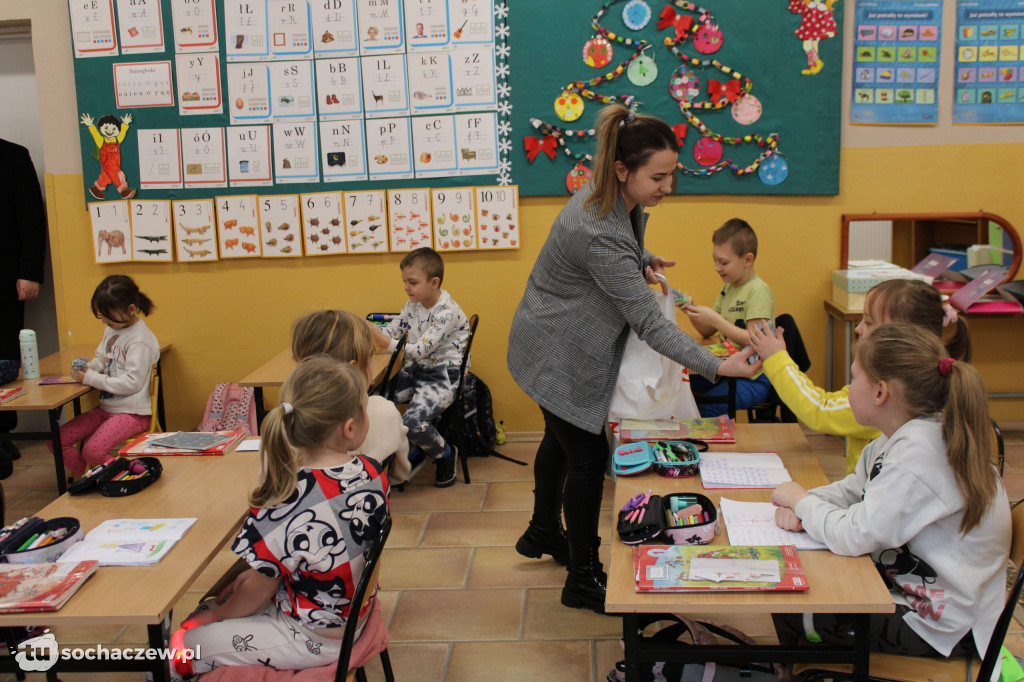 Akcja Jesteś widoczny jesteś bezpieczny w Szkole Podstawowej w Kamionie