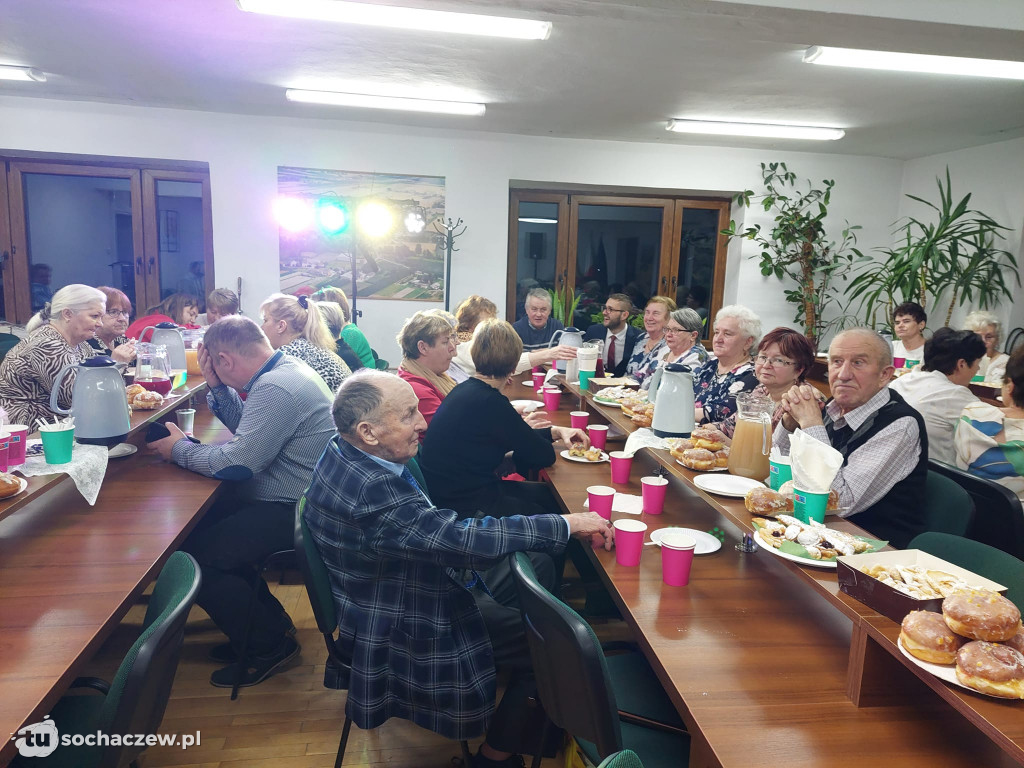 Rybno: udane spotkanie przy pączku