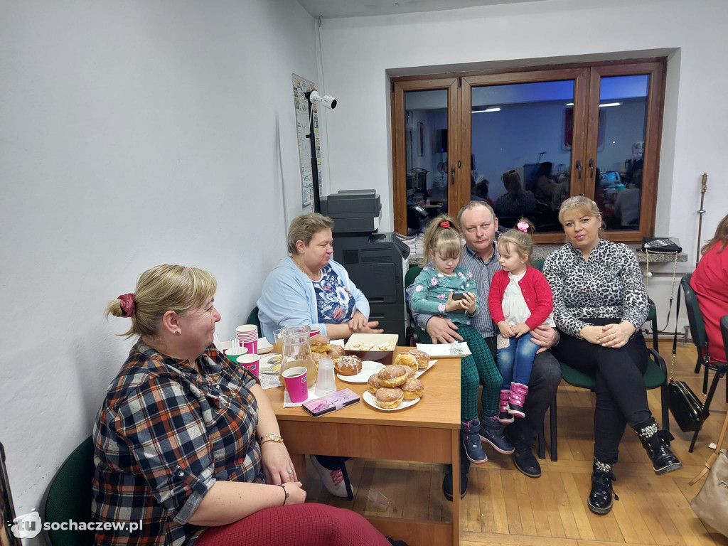 Rybno: udane spotkanie przy pączku