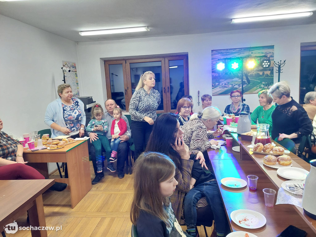 Rybno: udane spotkanie przy pączku