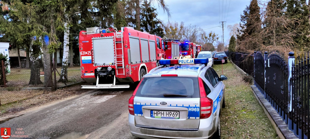 Pożar kotłowni w Juliopolu