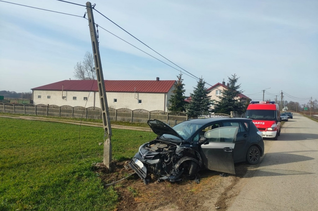 Zderzenie aut w Suchodole