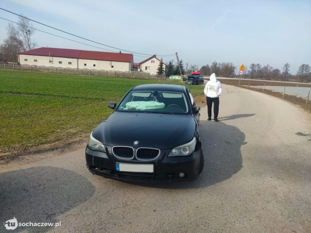 Zderzenie aut w Suchodole