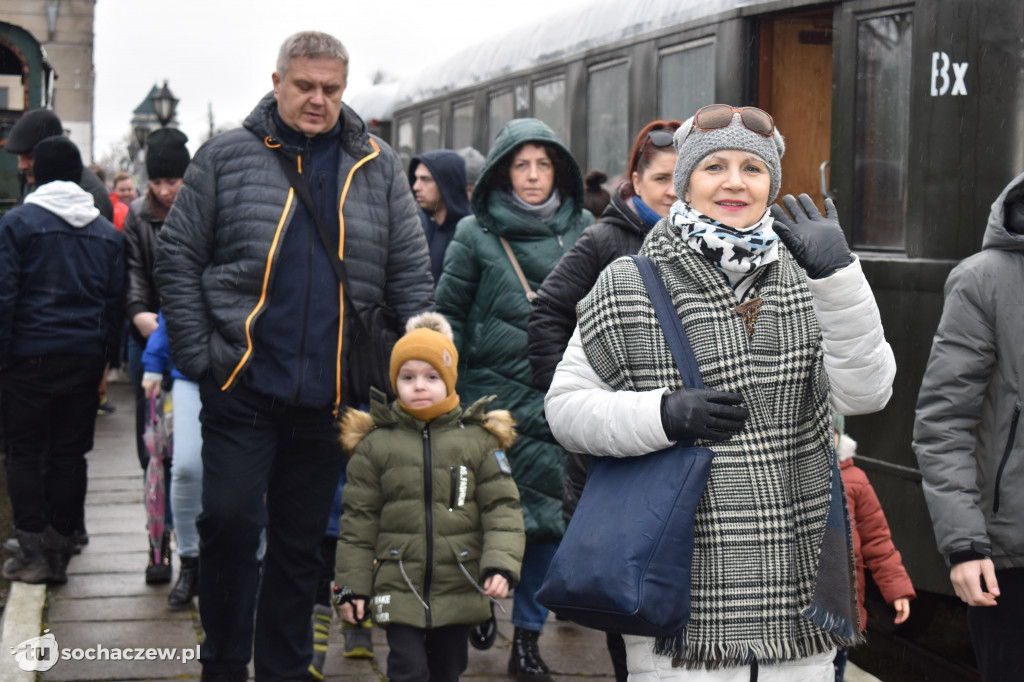 Zakończenie ferii w wąskotorówce 2023