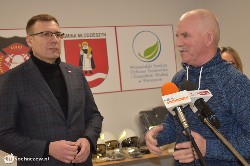 OSP Jasieniec i OSP Kamion z promesami na nowe wozy