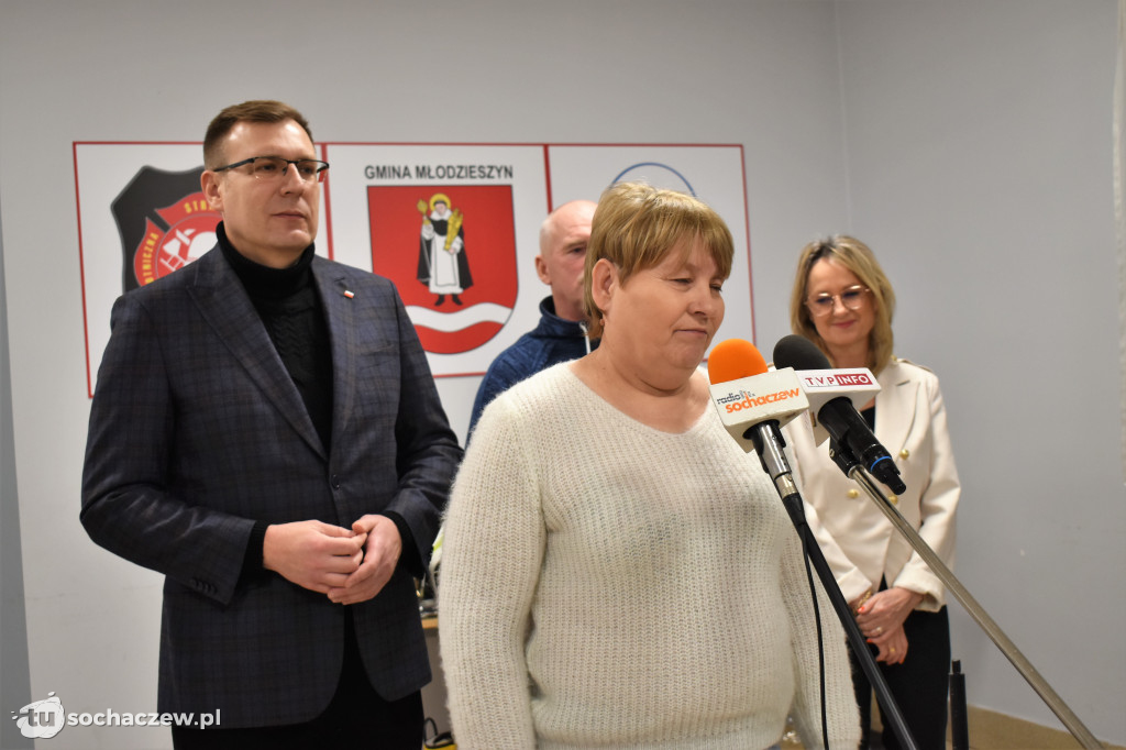 OSP Jasieniec i OSP Kamion z promesami na nowe wozy