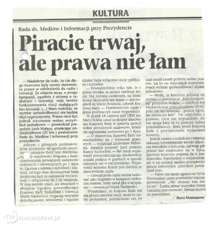 30 lat Radia Sochaczew