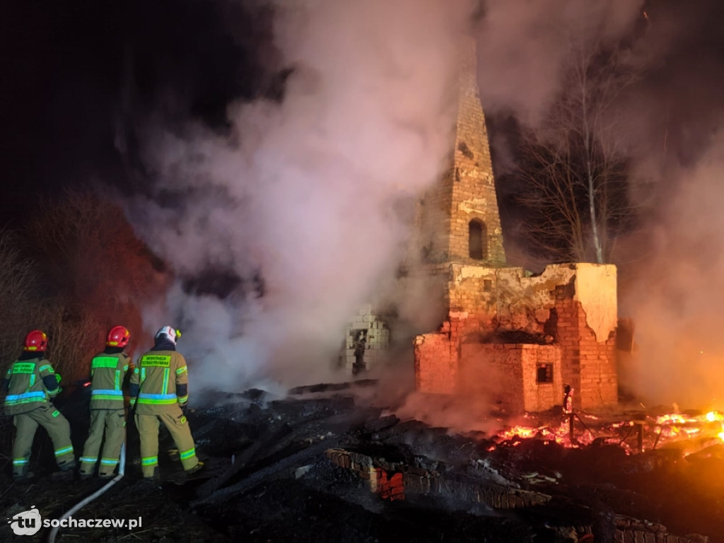 Pożar w gminie Iłów