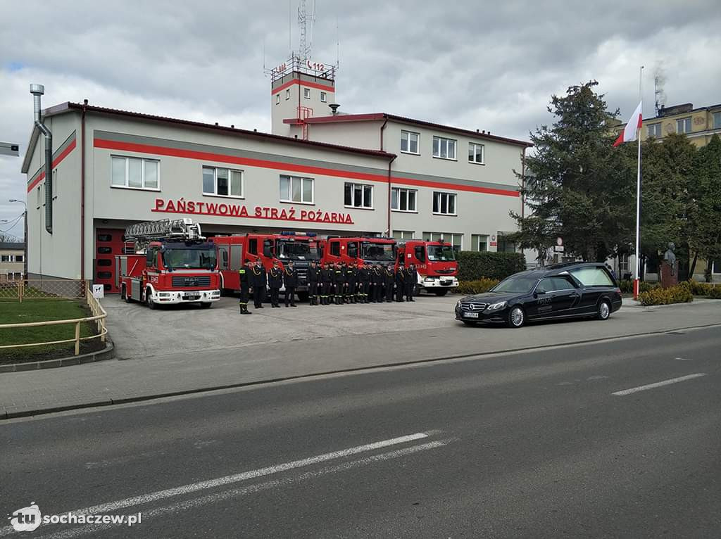 Pogrzeb st. bryg. Pawła Kubiaka
