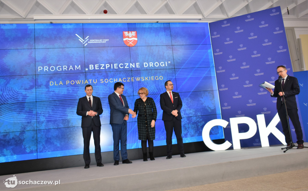 Bezpieczne drogi w ramach CPK: podpisanie umów