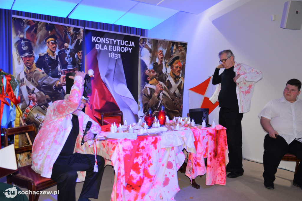 Uroczyste czytanie konstytucji europejskiej w Sannikach