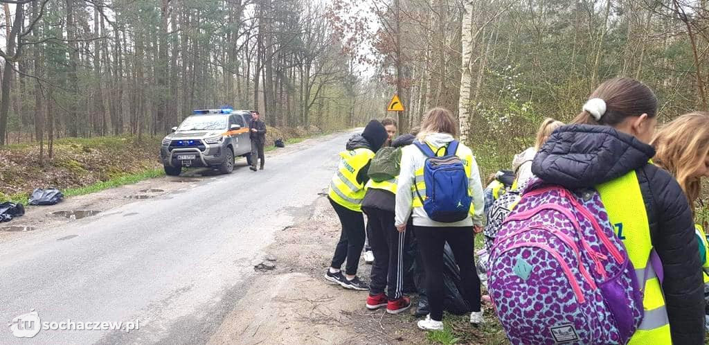 Akcja sprzątania lasów