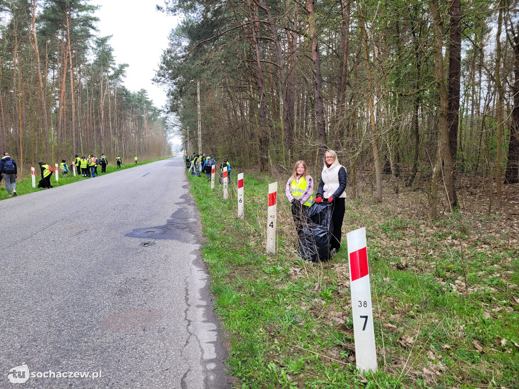 Akcja sprzątania lasów