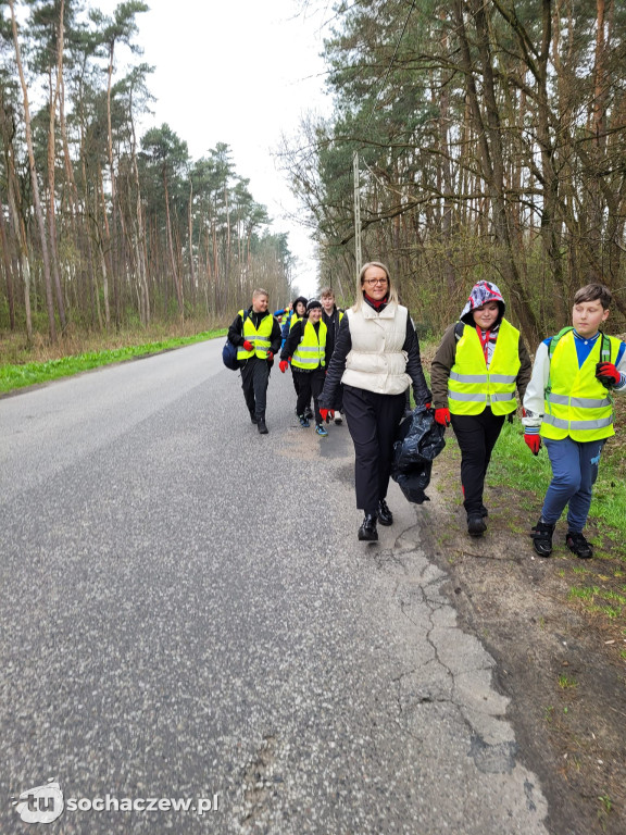 Akcja sprzątania lasów