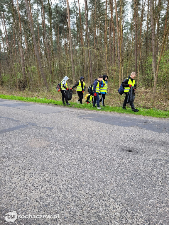 Akcja sprzątania lasów