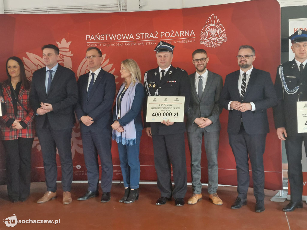 Dotacja na samochód dla OSP Jasieniec