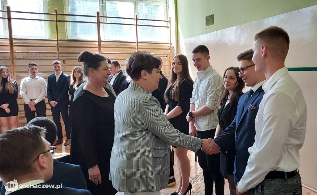 Iwaszkiewicz pożegnał absolwentów