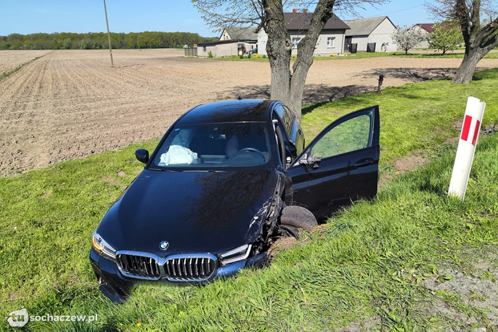 Wypadek na DK 50 w Żdżarowie
