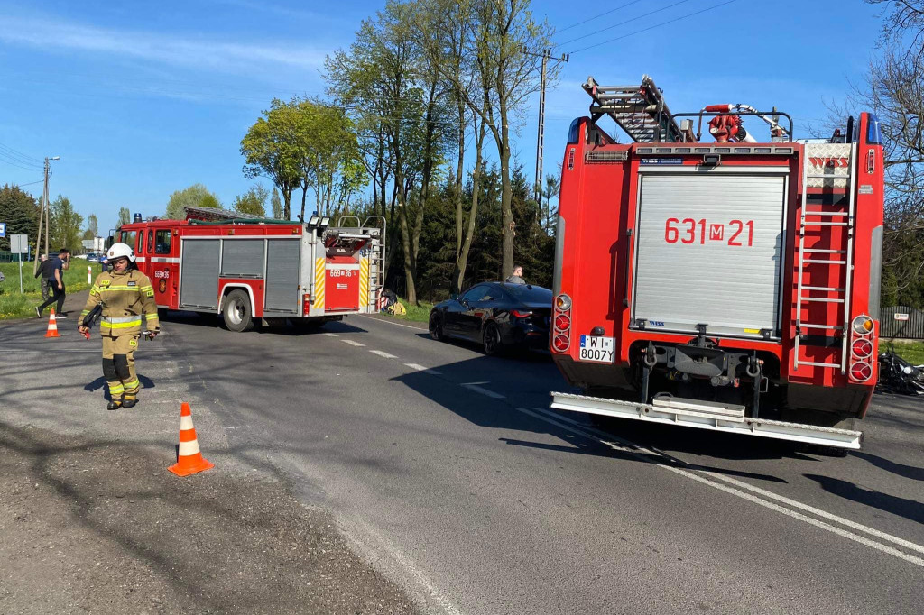 Śmiertelny wypadek w Łazach