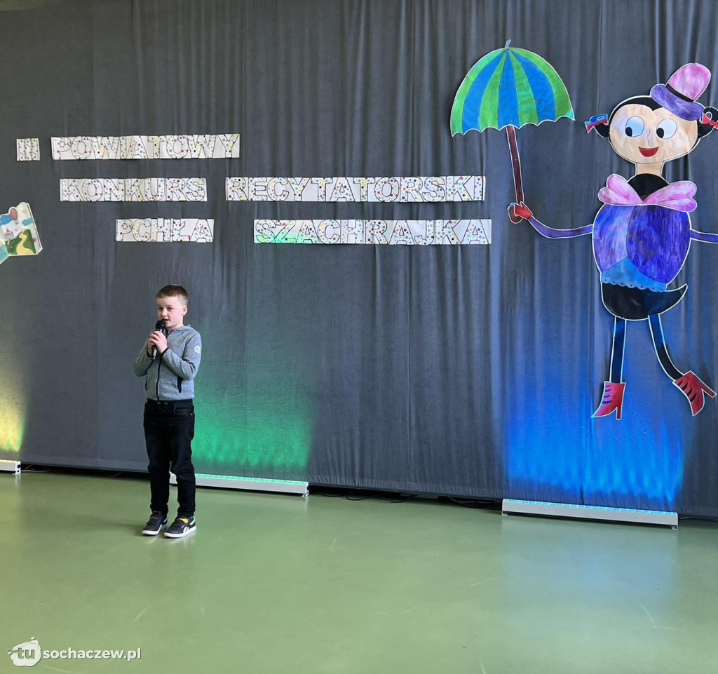 Konkurs recytatorski Pchła Szachrajka za nami
