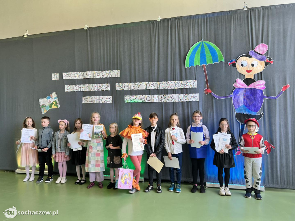 Konkurs recytatorski Pchła Szachrajka za nami