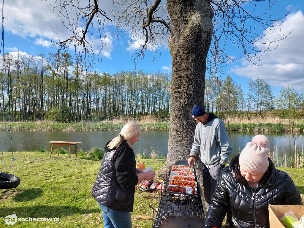 Zawody wędkarskie w Rybnie