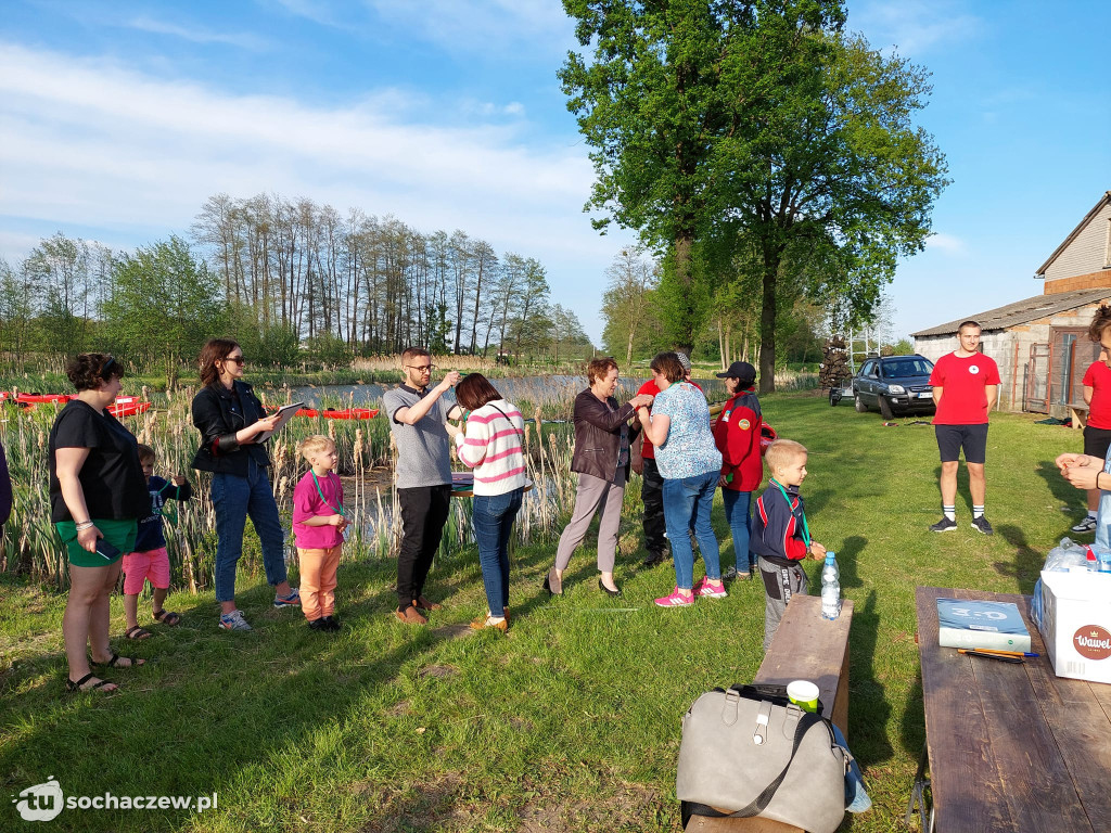 Udany piknik kajakowy w gminie Rybno