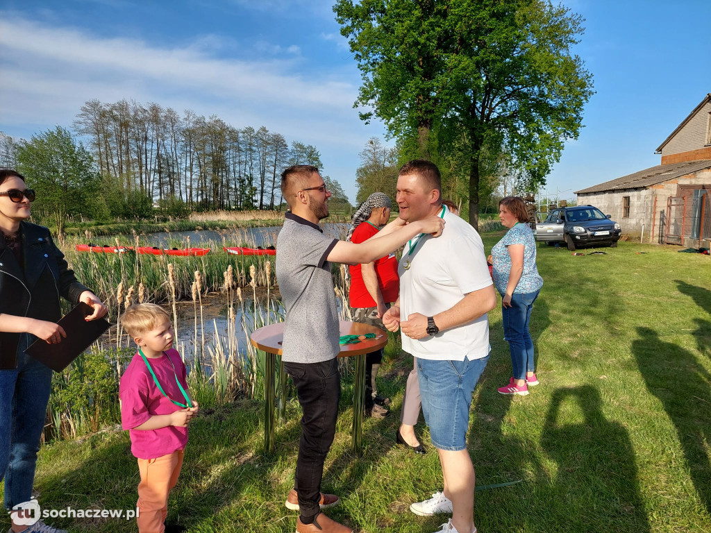 Udany piknik kajakowy w gminie Rybno